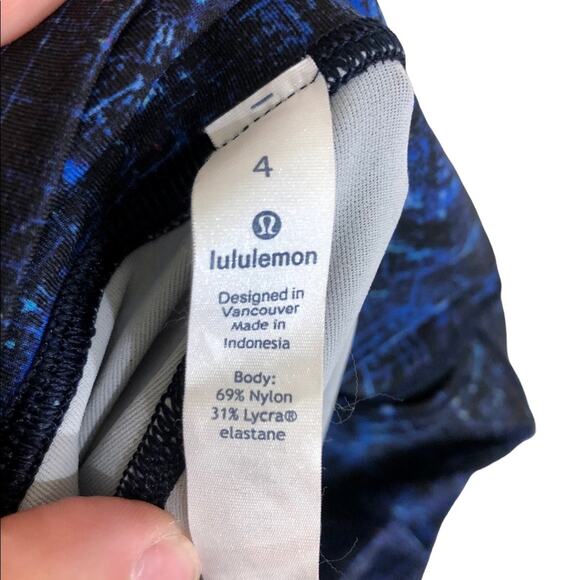 Lululemon Wunder Under Hi-Rise Tight 28" City Lights Size 4 - Picture 8 of 8